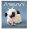 Leisure Arts Amigurumi Valais Blacknose Sheep Crochet Kit for Beginners, DIY Animal Crochet Kit for Adults, Cute Plush Stuffed Toy Craft Kit for Gifting